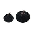 thumbnail image 6 of 12Pcs Artificial Fake Velvet Pumpkins Decoration For Fall Home Thanksgiving Decor, Flannel Material Lifelike Realistic Exquisite Colorfast Lightweight Odorless,, 6 of 7