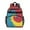 Colorful Tie Dye-2, variant on Colorful Tie Dye Pattern Backpack for School,Cute School Bag,Schoolbag with Adjustable Shoulder Straps & Padded Back,15.25"x11.5"x5.25"