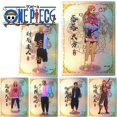thumbnail image 2 of Laiqi Tarjeta GF de One Piece Serie 1 ~ 9 Trafalgar D. Ley del Agua Roronoa Zoro Tarjeta de colección poco común Regalo de Cumpleaños de Navidad Juguetes, 2 of 4