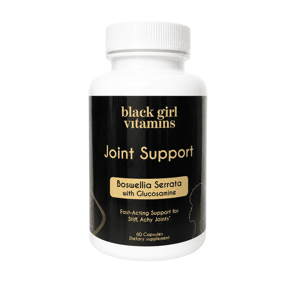 Black Girl Vitamins Joint Support Supplement - Glucosamine & Turmeric