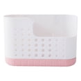 thumbnail image 1 of Kitchen Cutlery Organizer Household Cutlery Storage Box Drainable (Pink)-, 1 of 5