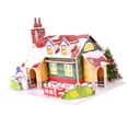 thumbnail image 4 of Casas de Navidad DIY para niños, rompecabezas 3D, actividades, casas pequeñas, manualidades sin terminar, decoración para adultos, niños, regalos para, 4 of 8