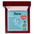 thumbnail image 1 of Infirmière pour Toujours Collier w Message Card, 1 of 8