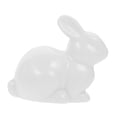 thumbnail image 4 of WHAMVOX Figurine Little Bunny Ornaments 7.00X6.00X4.00CM White, 4 of 8
