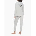 thumbnail image 4 of Calvin Klein Women's Ease Ribbed Jogger Lounge Pants Grey Size Small, 4 of 4