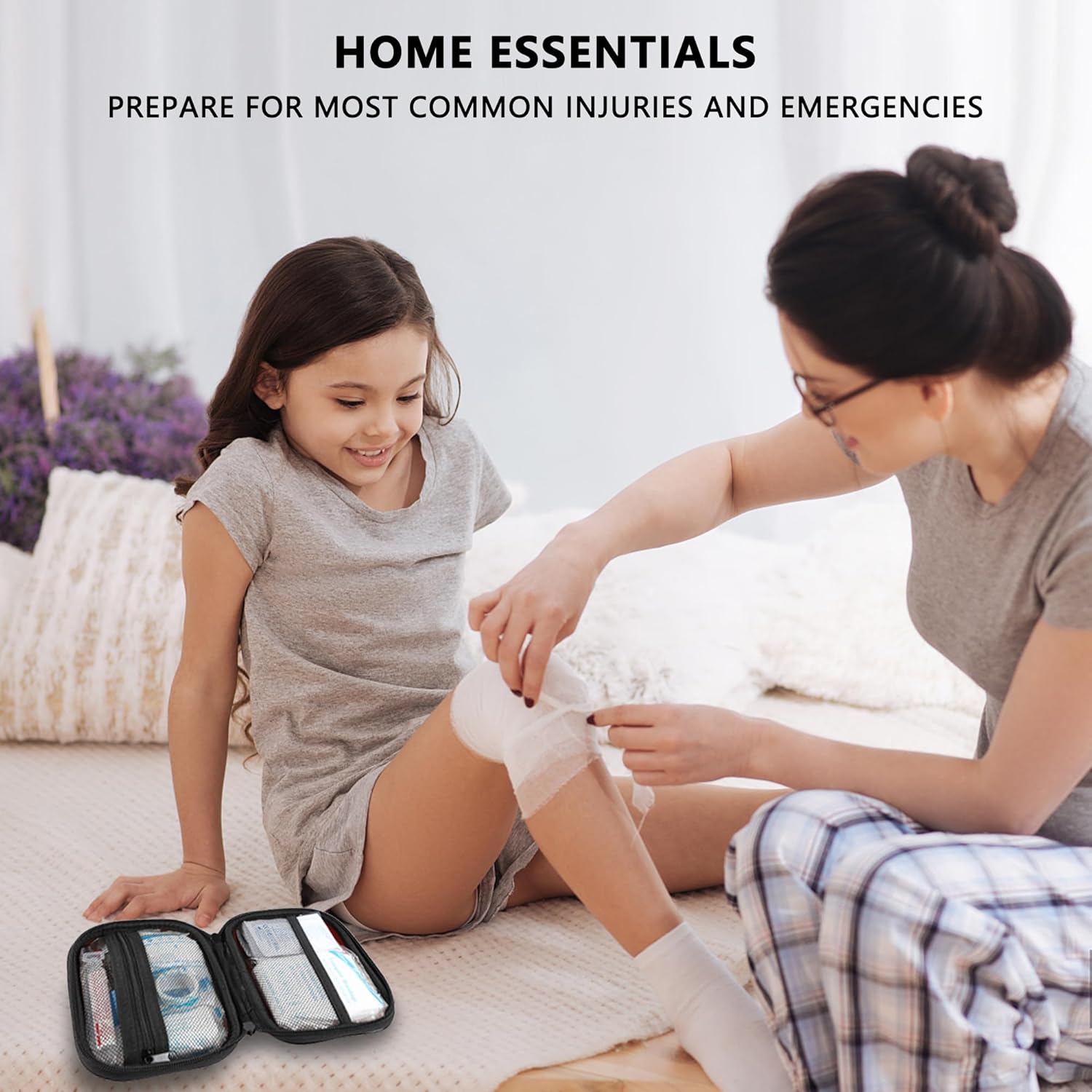 WEXLYN Mini First Aid Kit - 120 Piece Waterproof Hard Shell photo 3