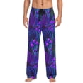 thumbnail image 7 of FORMRS Mens Pajama Pants with Pockets Soft Cotton Sleepwear Lounge Bottoms, Sizes S-2XL, Dark Mushrooms Pattern, 7 of 7