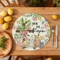 thumbnail image 4 of WEGFTDUOP Easter Decorations Easter Round Placemat, 4 of 6