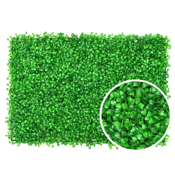 SAYOO Simulation Plant Wall Artificial Leaf Hedge Panels Background Lawn