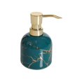 thumbnail image 2 of Ceramic Liquid Soap Dispenser with Pump Reusable Multipurpose Liquid Pump Bottle Green, 2 of 8