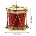 thumbnail image 4 of Homoyoyo miniatura Miniature Drum Model Gold PP 5 Pcs for Micro Landscaping, 4 of 5