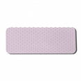 thumbnail image 1 of Abstract Computer Mouse Pad, Simple Print of Violet Tone Motifs in Monochrome on a Plain Background, Rectangle Non-Slip Rubber Mousepad Large, 31" x 12" Gaming Size, Fuchsia and White, by Ambesonne, 1 of 2