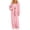 Pink #113, variant on Women's 2 Piece Zip Up Hoodie Set Long Sleeve Sweatshirt and Wide Leg Pants Relaxed Casual Fall Fleece Lounge Set