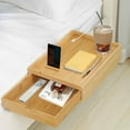 thumbnail image 1 of ParentBedside Shelf for Bunk Bed & Top Bunk, Floating Nightstand with Drawer, College Dorm Room Essentials, Loft Nightstand, Floating Bed Side Table Tray, Bedside Caddy, 1 of 6