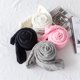 thumbnail image 4 of 1 par de medias de punto de Color sólido, calcetines altos Keen, calentadores de piernas para mujeres, zapatos, accesorios, medias bonitas de Prendas para la parte inferior del cuerpo Gris oscuro, 4 of 6