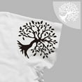 2 Pcs Tree of Life Acrylic Sleeve Stencil Plastic Painting Stencil