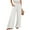White, variant on Womens Pants Casual Pants Navy Trousers for Women Comfy Fit Pants for Women Wide Leg Trousers Women with Pockets Fall Pants for Women 2025