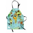 thumbnail image 1 of Ambesonne Apron Unisex Kitchen Bib with Adjustable Neck for Cooking Gardening, 1 of 3