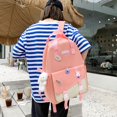 thumbnail image 4 of SUSHANG Female Students Fashion Outdoor Leisure School Bag Backpack Handbag and Pens Bag and Coin Purse Four Piece Set, 4 of 5