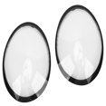 thumbnail image 4 of Headlight Lens Transparent Cover Shade,2Pcs Car Headlight Lens Car Headlight Lens Cover Shell Car Head Lamp Lens Cover Cap Highly Recommended, 4 of 12