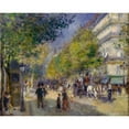 thumbnail image 3 of Renoir, Pierre-Auguste 14x12 Black Modern Framed Museum Art Print Titled - The Grands Boulevards, 3 of 5