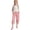 Pink, variant on Lovzfmll Girl's Summer Straight Leg Pants, Solid Color Casual Trousers with Pockets, Versatile Capri Length Wear for Kids 4-5 Years