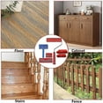thumbnail image 5 of Wood Grain Tool Set, 6pcs 7" Graining Painting Tool Wood Texture Paint Roller Wood Pattern Tools For Wall Room Art Paint, 5 of 5