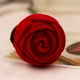 thumbnail image 5 of Pendientes de joyería de rosa roja Pendientes sorprendentes de regalo Suministros propuestos Suministros Caja de anillo portátil Boda de compromiso con hoja verde Vogacara AP004500-00, 5 of 7