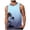 A-Light Blue2287, variant on XIAOCHA Tree Print Tank Top For Men Round Neck Sleeveless Gradient Casual Beach Vest