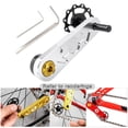 thumbnail image 3 of Tensor de Cadena de Ligero, Convertidor de Cadenas de inconfundible, Accesorios de Repuesto para de Montaña Plata DYNWAVEMX Tensor de cadena de bicicleta, 3 of 8