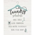 thumbnail image 2 of Carpentieri, Natalie 12x14 Gold Ornate Wood Framed with Double Matting Museum Art Print Titled - Laundry Schedule, 2 of 4