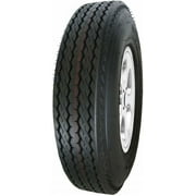 Sutong Hi-Run 4-Ply 5-Lug Trailer Tire & White Wheel Assembly, 4.8-12" Lrb, ASB1046
