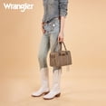 thumbnail image 4 of Wrangler Tote Bag for Women Crossbody for Ladies Purse Fringe Western Purse Vintage Handbags, Khaki, 4 of 6