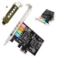 thumbnail image 2 of Tarjeta de sonido PCIE Sharpla 5.1 canales CMI8738, 2 of 8