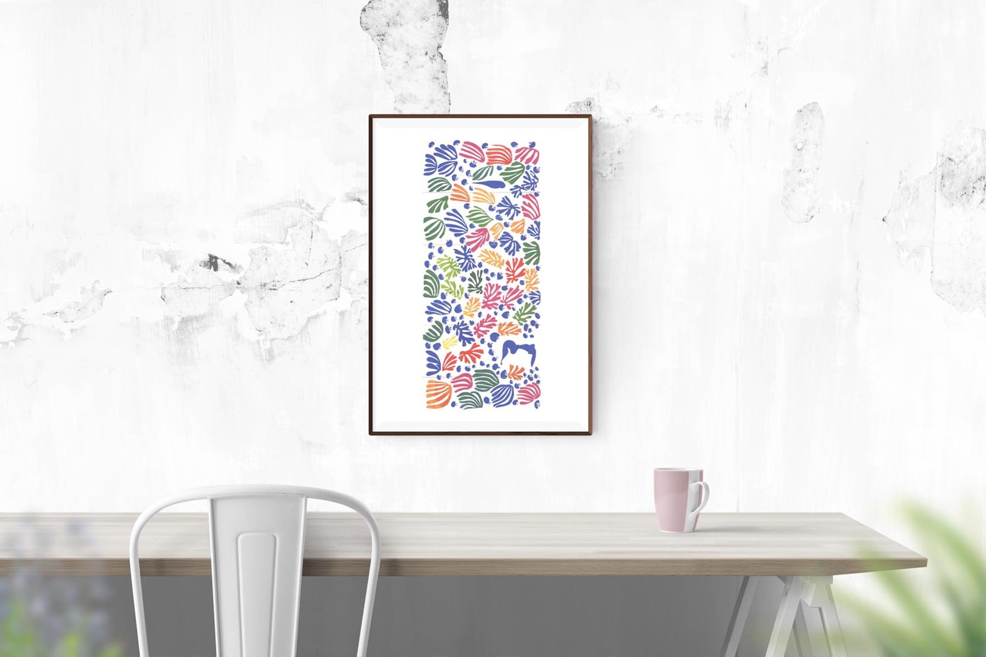 Henri Matisse La Perruche Et La Sirene 26 25 X 38 5 Offset Lithograph 2018 Modernism Multicolor Green Red Yellow W Walmart Com Walmart Com