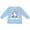 AE-Light Blue, variant on Inktastic Big Sis Unicorn Sister Announcement Girls Long Sleeve Toddler T-Shirt