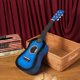 thumbnail image 5 of Guitarra acústica para niños 23 Inch: Guitarra inicial para principiantes Guitarra acústica Instrumento de guitarra 6 cuerdas azul, 5 of 7
