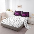 thumbnail image 5 of Castle Fairy Teens Video Game Bedding Comforter Set,Geometric Gamepads King Bedding Sets, 5 of 8