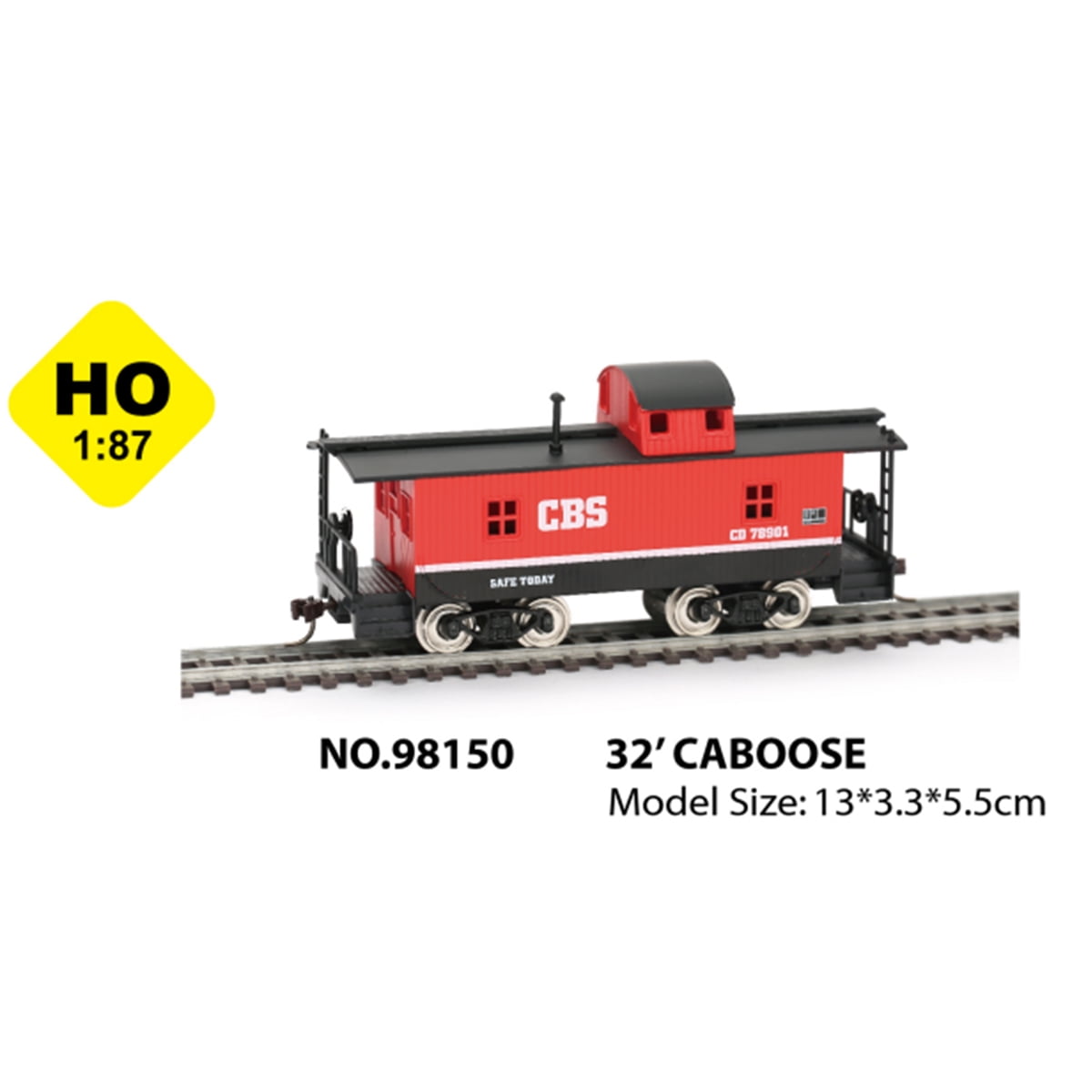 1/87 HO Scale US Union Pacific FF-7 Diesel Locomotive Metal Track Model Train Set Gift for Enthusiast