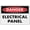 Warning Sign 1, variant on Danger Confined Space Enter by Permit Only Safety Harness Sign 8"x12", Aluminum Tin Warning Signs for Home Outdoor Garden, Durable Safety Sign