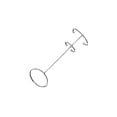 thumbnail image 3 of jesticaly Kitchen Frother Stand Kitchen Tool Holder argent Portable Holder Frother Clean Easy Silver, 3 of 6