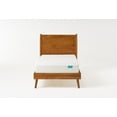 thumbnail image 4 of OkiOki Mid-Century Natural Stained Solid Acacia Wood Bed, Twin XL, 4 of 5