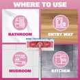 thumbnail image 6 of Swiffer Pink Mop & Go Deluxe Kit with Dry & Wet Refills, Unscented, 1 Handle + 2 Hair Magnet Dry Refills & 6 Mop & Go Wet Refills, 6 of 14