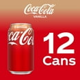 thumbnail image 6 of Coca-Cola Vanilla Soda Pop, 12 fl oz, 12 Pack Cans, 6 of 16