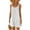 B125 White plus size summer dresses Clearance Under $5, variant on Cagogo Womens Summer Athletic Short Mini Dresses Under $5 Plus Size Spaghetti Strap Sleeveless Scoop Neck Wedding Guest Dresses Beach Cover Up Cute White Dresses Clothes