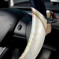 thumbnail image 5 of Swan 14.5 Inch Printing PVC Leather Car Wheel Cover, Steering Wheel Cover, Auto Accessories, 5 of 6