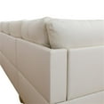 thumbnail image 6 of Star Home Living Corp Chris Faux Leather Left Facing Sectional White, 6 of 11