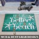 thumbnail image 4 of Alfombra LUVADIAN Coastal Beach para puerta, 43 x 76 cm, antideslizante, 4 of 5