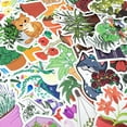 thumbnail image 4 of Wrapables Waterproof Vinyl Stickers for Water Bottles, Laptop, Phones, Skateboards, Decals for Teens, 100pcs, Cats & Plants, 4 of 7