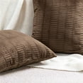 thumbnail image 5 of Home Soft Things Pleated Velvet 2 Piece Throw Pillow Cover Set - Carafe - 26" x 26", 5 of 7
